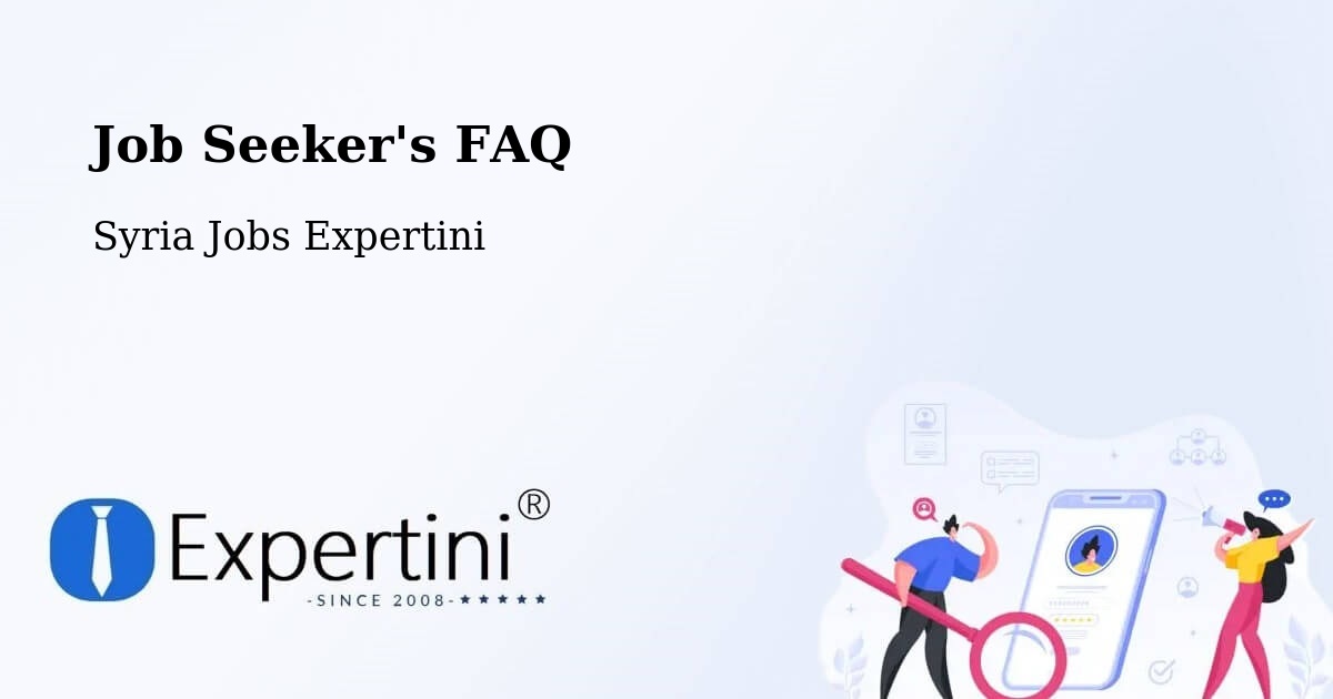 Job Seeker FAQ – Nawá - Syria Jobs Expertini