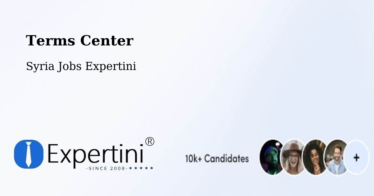 Terms of Service – Nawá - Syria Jobs Expertini